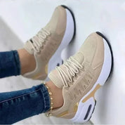 Two-Tone Trainers for Women – Comfortable Colour-Block Trainers – Nic 2