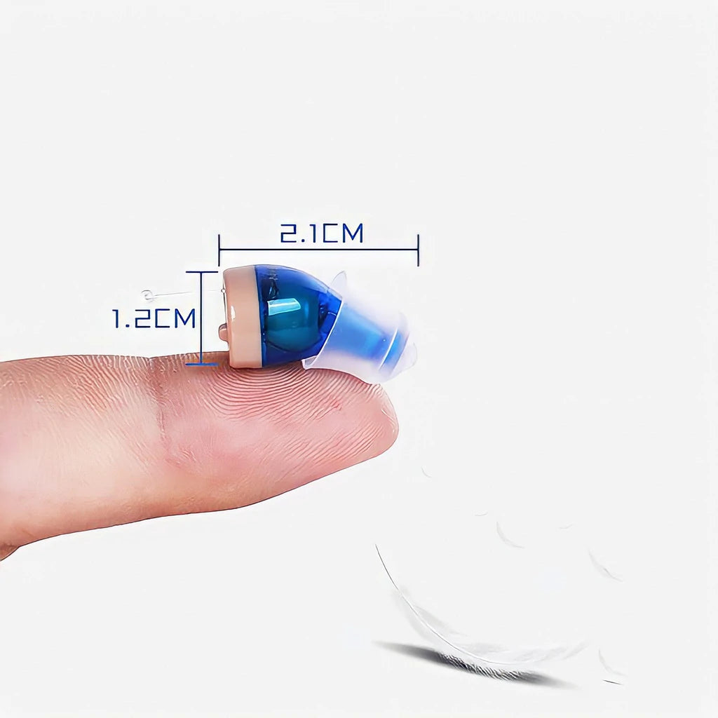 Invisible Rechargeable Hearing Aid with Noise Reduction – Discreet Comfortable Sound 4