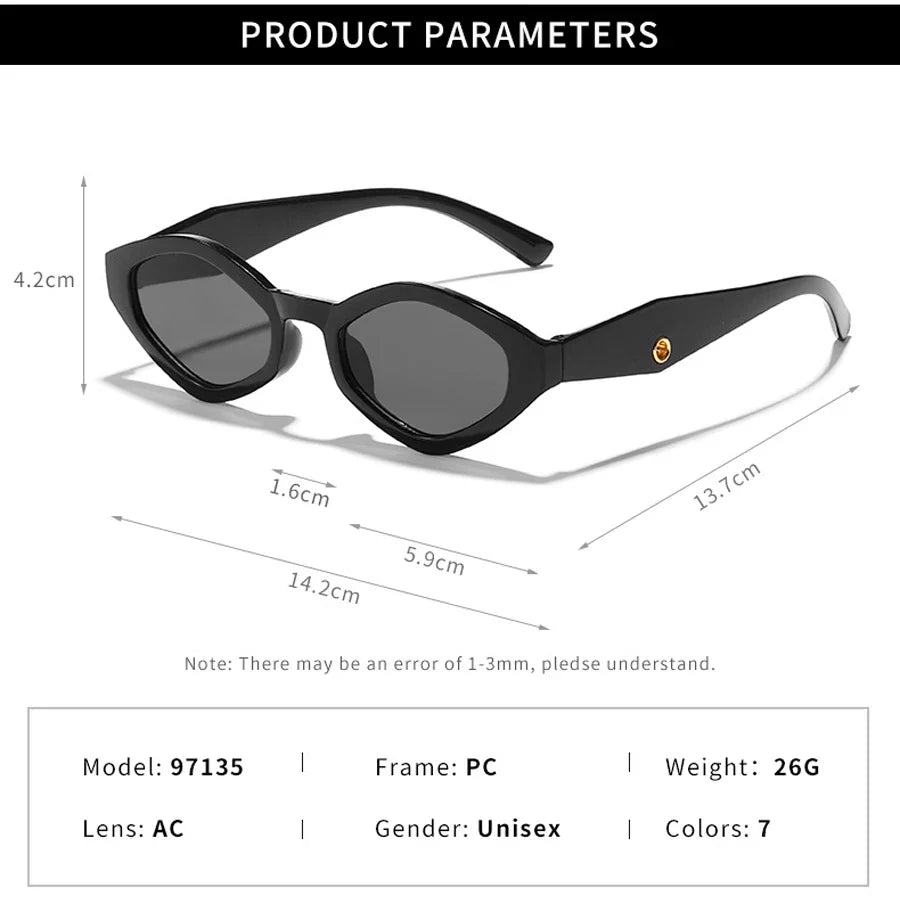 Cat-Eye Sunglasses for Women – Elegant UV400 Summer Sunglasses 5