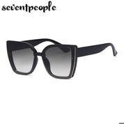 Oversized Cat-Eye Sunglasses for Women – Mirrored UV400 Sunglasses 7