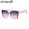 Oversized Cat-Eye Sunglasses for Women – Mirrored UV400 Sunglasses 9