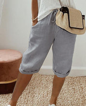 Women's Capri Trousers – Relaxed-Fit Summer Trousers for Warm Days