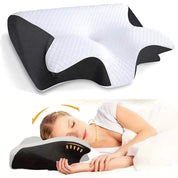 Orthopaedic Pillow for Sleeping – Ergonomic Memory Foam Side-Sleeper Pillow for Neck Pain 0
