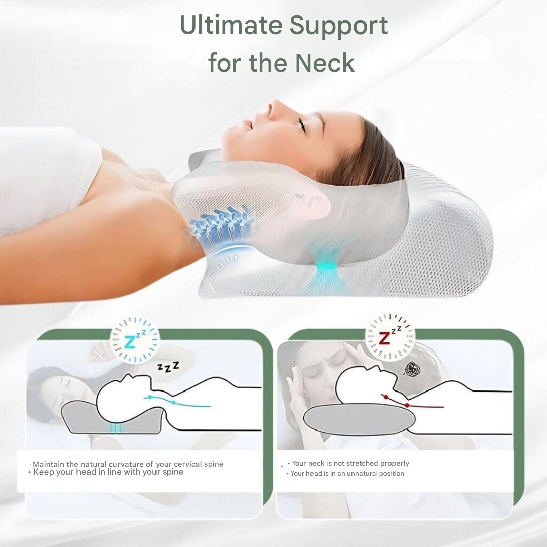 Orthopaedic Pillow for Sleeping – Ergonomic Memory Foam Side-Sleeper Pillow for Neck Pain 7