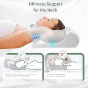 Orthopaedic Pillow for Sleeping – Ergonomic Memory Foam Side-Sleeper Pillow for Neck Pain 7
