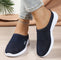Women's Slip-On Trainers with Hook-and-Loop Strap – Comfortable Everyday Trainers – Rina 1