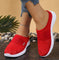 Women's Slip-On Trainers with Hook-and-Loop Strap – Comfortable Everyday Trainers – Rina 2