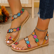 Women's Flat Sandals – Stylish & Comfortable Summer Sandals – Stella 6