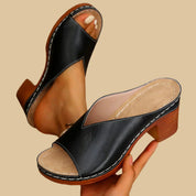 Orthopedic Block Heel Sandals for Women – Stylish & Comfortable Summer Sandals 4