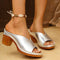 Orthopedic Block Heel Sandals for Women – Stylish & Comfortable Summer Sandals 6