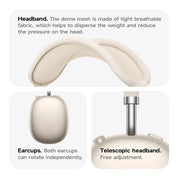 Wireless Over-Ear Headphones with Active Noise Cancelling – Long Battery Life 4