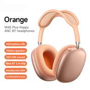 Wireless Over-Ear Headphones with Active Noise Cancelling – Long Battery Life 8