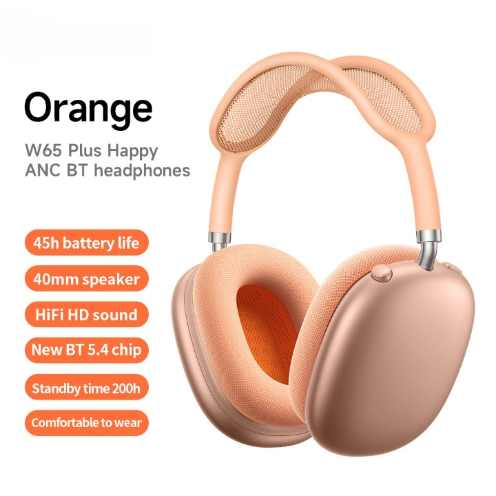 Wireless Over-Ear Headphones with Active Noise Cancelling – Long Battery Life 8