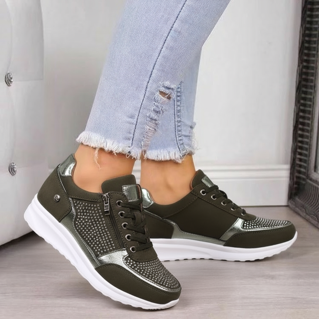 Orthopaedic Trainers for Women with Zip – Comfortable & Stylish Everyday Trainers 2