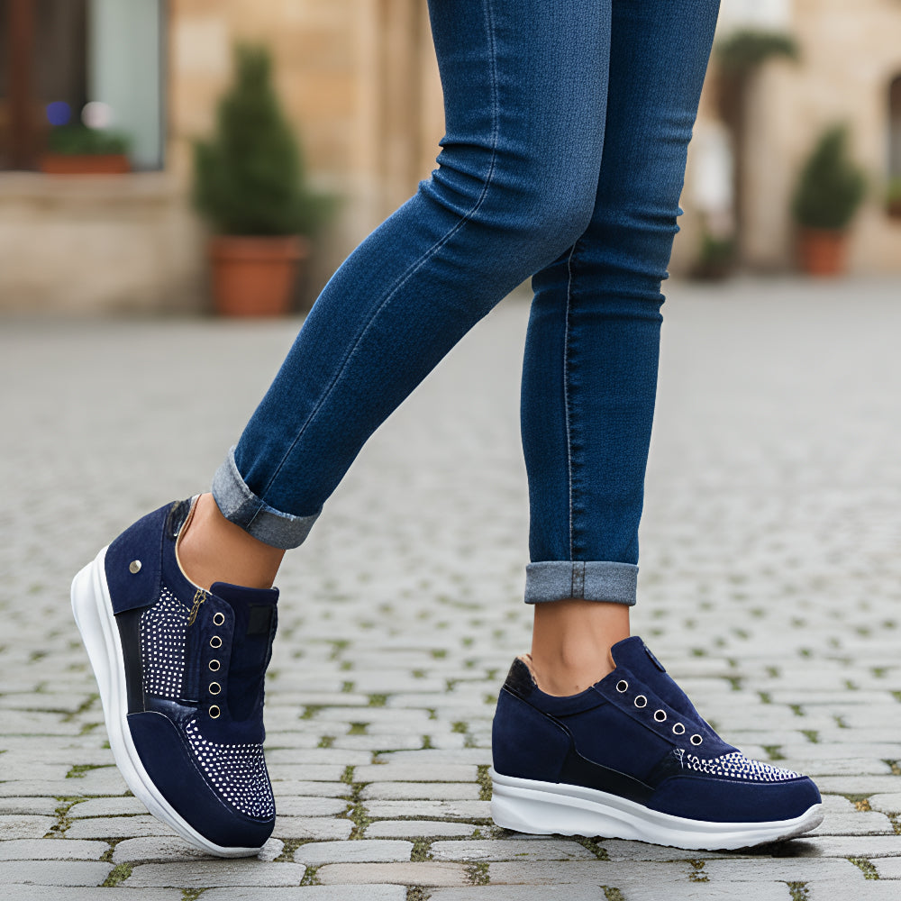 Orthopaedic Trainers for Women with Zip – Comfortable & Stylish Everyday Trainers 3