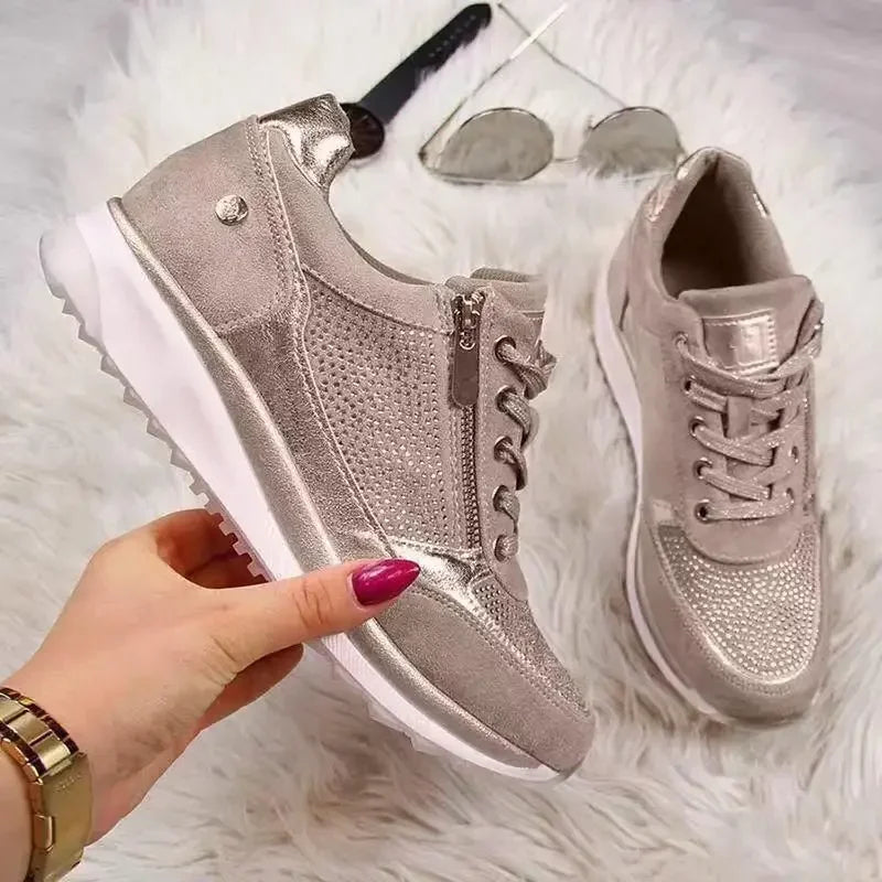 Orthopaedic Trainers for Women with Zip – Comfortable & Stylish Everyday Trainers 7