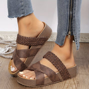 Women's Braided Sliders – Comfortable Summer Sliders – Nikoletta 5