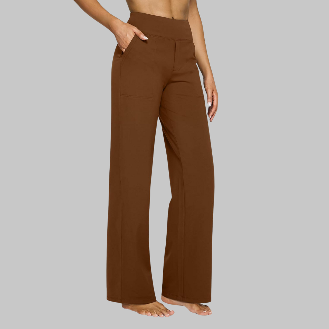 Women's Comfort-Fit Joggers – Stretchy Everyday Jogging Bottoms 5
