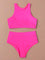 Sporty High-Waisted Bikini for Women – Beach & Water Activity Swimwear 7