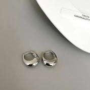 Silver Hoop Earrings – Surgical Steel Elegant Earrings for Any Occasion 7