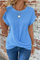 Waffle-Knit Top for Women – Relaxed-Fit Casual Twist-Front Top 9