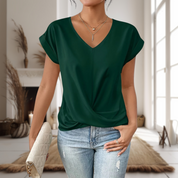 Sweetheart Neckline Top for Women – Stylish Summer Tee 6