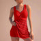 Ruched Openwork Top for Women – Stylish Wide-Strap Cami 1