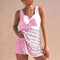 Ruched Openwork Top for Women – Stylish Wide-Strap Cami 4