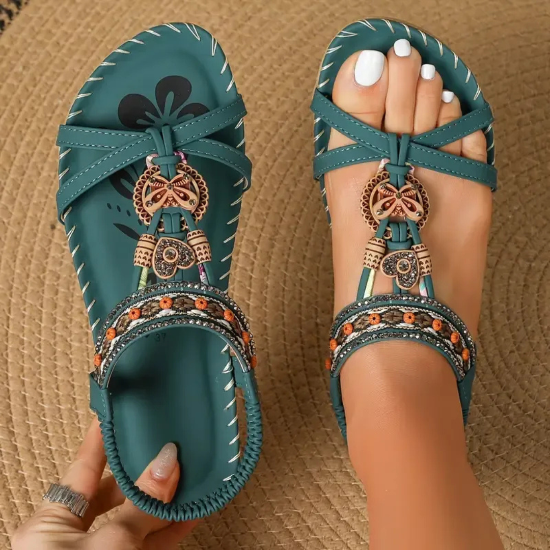 Orthopedic Sandals for Women – Non-Slip Summer Sandals with Elastic Strap 0