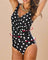 Slimming One-Piece Swimsuit for Women – Ruched Wrap-Front Bathing Suit 2
