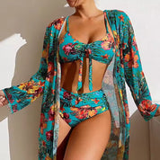 Bikini Set for Women with Adjustable Straps – Two-Piece Summer Swimwear 0