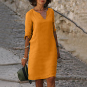 V-Neck Wedding Guest Dress for Women – Elegant Evening & Summer Dress 4