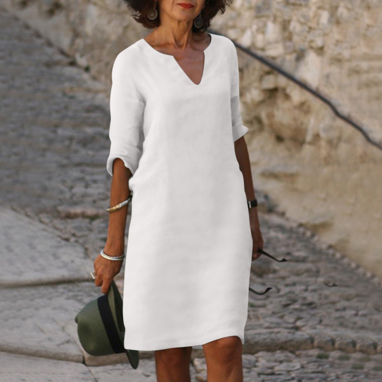 V-Neck Wedding Guest Dress for Women – Elegant Evening & Summer Dress 6