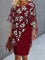 Floral Maxi Dress with Cape for Women – Wedding Guest & Summer Occasion Dress 2