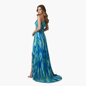 One-Shoulder Maxi Dress for Women – Multicolour Summer Dress 4