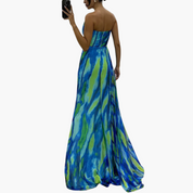 One-Shoulder Maxi Dress for Women – Multicolour Summer Dress 6