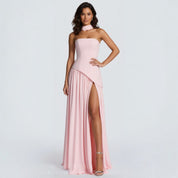 Fit-and-Flare Maxi Dress for Women – Elegant Wedding Guest & Evening Dress 1