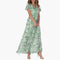 Black Midi Dress for Women – Elegant Round-Neck Wedding Guest & Summer Dress 2