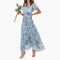 Black Midi Dress for Women – Elegant Round-Neck Wedding Guest & Summer Dress 5