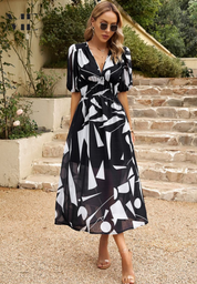 Floral Summer Dress for Women – Romantic Dress for Brunch & Weekend Parties 10