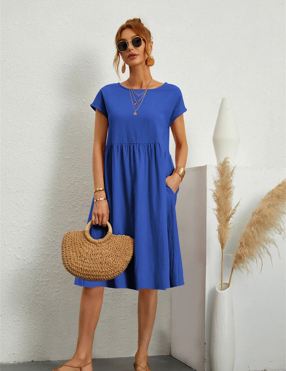 Summer Dress for Women with Pockets – Stylish & Comfortable Everyday Dress 7