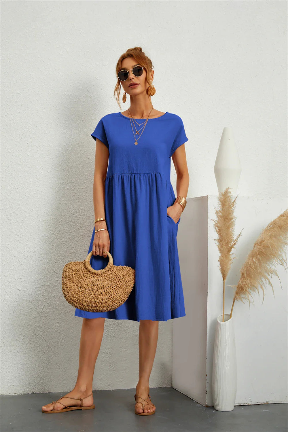 Summer Dress for Women with Pockets – Stylish & Comfortable Everyday Dress 7