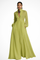 Long-Sleeve Maxi Dress for Women – Wedding Guest Dress with Pockets, Elegant & Floaty 6