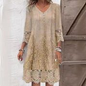 Floral Midi Dress for Weddings – Stylish Comfortable Summer Dress 2