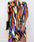 Short Evening Dress with Batwing Sleeves & Pleated Collar – Elegant Occasion Dress 11
