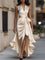 Wrap Maxi Evening Dress for Women – Elegant V-Neck Gown for Special Occasions 6