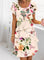 Ruffle Wedding Guest Dress with Short Sleeves – Elegant Evening Dress – Caroline 1