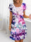 Ruffle Wedding Guest Dress with Short Sleeves – Elegant Evening Dress – Caroline 4