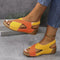 Women's Two-Tone Sandals – Fashionable Summer Sandals – Sunny 9