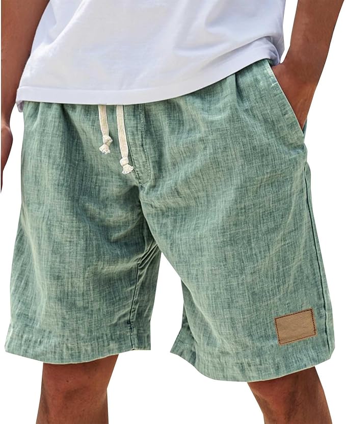 Men's Boardwalk Shorts with Elastic Waist – Comfortable Summer Shorts – Arlon 3